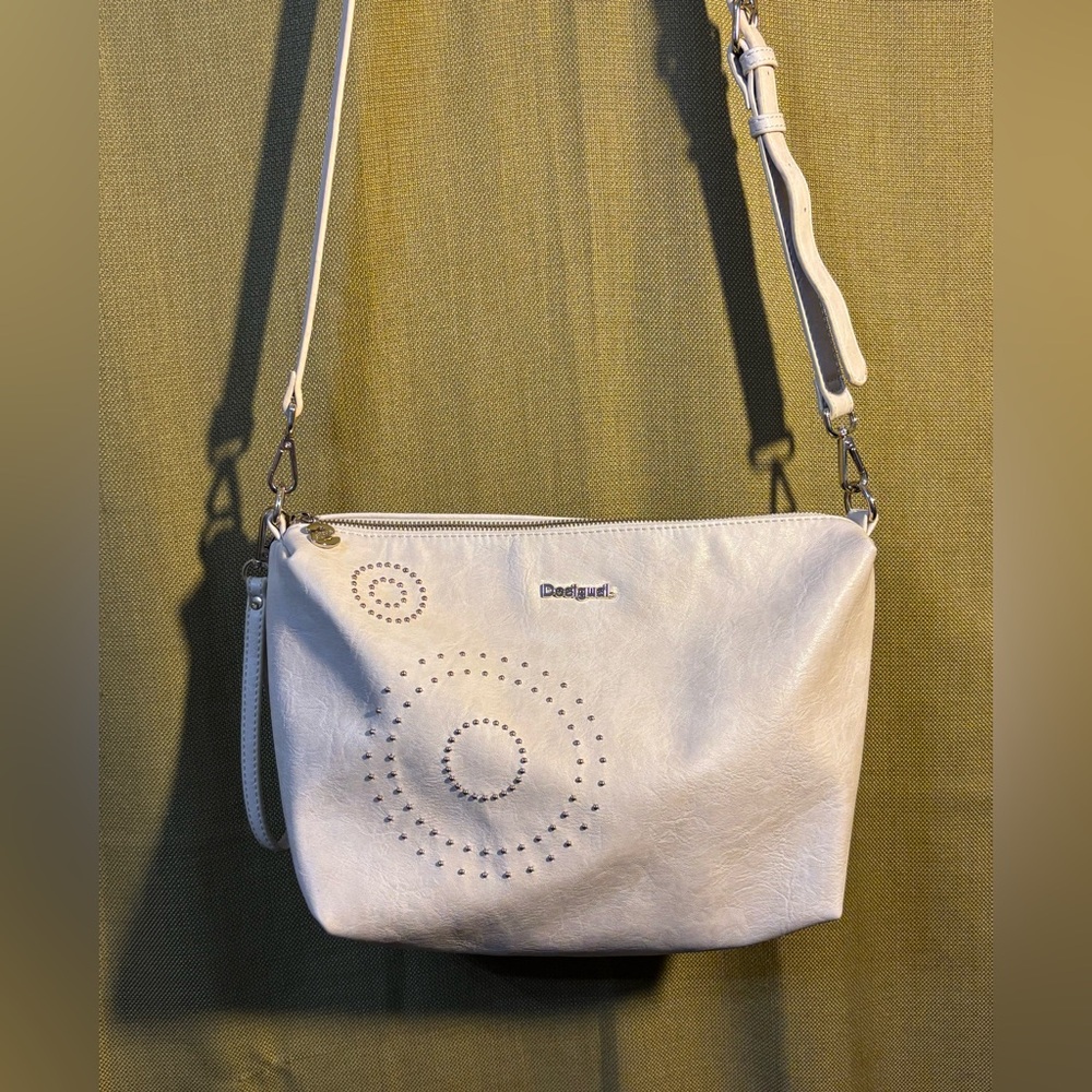 Desigual Cream colored 2-1 handbag